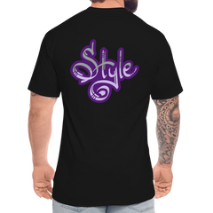 Twisted Tees 1 Men's Tall T-Shirt - black