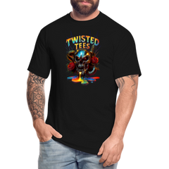 Twisted Tees 1 Men's Tall T-Shirt - black
