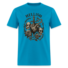 Morbid Rags Men's T-Shirt | GILDAN 5000 - turquoise