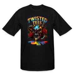 Twisted Tees 1 Men's Tall T-Shirt - black