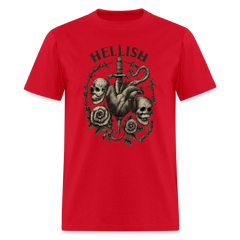 Morbid Rags Men's T-Shirt | GILDAN 5000 - red