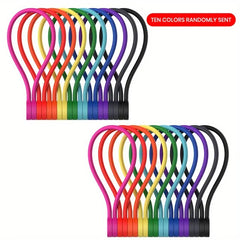 Reusable Twist Ties with Strong Magnet for Bundling and Organizing Cables,Headphone Cables,USB Charging Cords